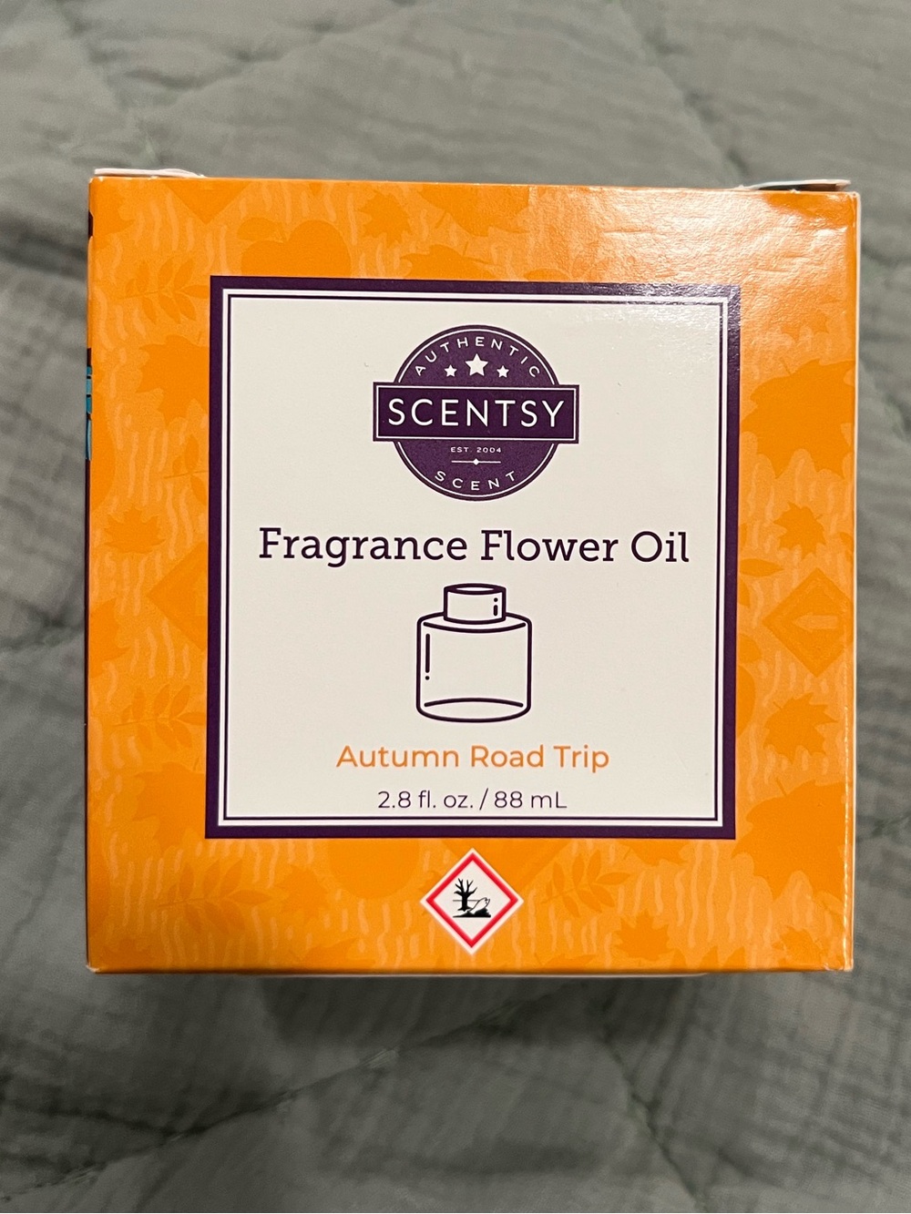 Scentsy Autumn Road Trip Fragrance Flower Oil w Buttercup Belle diffuser flower